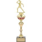 ODAK KUPA - Figürlü Kupalar - Masa Tenisi Kadın Figürlü Kupalar FG-064 C - 44 cm