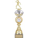 Odak Kupa - Figürlü Kupalar - Masa Tenisi Kadın Figürlü Kupalar Fg-066 A - 48 Cm