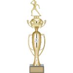 Odak Kupa - Figürlü Kupalar - Masa Tenisi Kadın Figürlü Kupalar Fg-072 B - 49 Cm