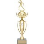 Odak Kupa - Figürlü Kupalar - Masa Tenisi Kadın Figürlü Kupalar Fg-072 C - 47 Cm