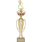 Odak Kupa - Figürlü Kupalar - Masa Tenisi Kadın Figürlü Kupalar Fg-073 A - 53 Cm