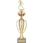Odak Kupa - Figürlü Kupalar - Masa Tenisi Kadın Figürlü Kupalar Fg-073 B - 49 Cm