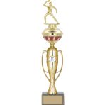Odak Kupa - Figürlü Kupalar - Masa Tenisi Kadın Figürlü Kupalar Fg-073 C - 47 Cm