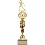 Odak Kupa - Figürlü Kupalar - Masa Tenisi Kadın Figürlü Kupalar Fg-077 C - 48 Cm