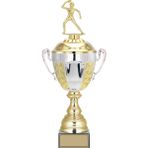 Odak Kupa - Figürlü Kupalar - Masa Tenisi Kadın Figürlü Kupalar Fg-087 A - 48 Cm