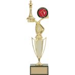 Odak Kupa - Figürlü Kupalar - Satranç Figürlü Kupalar Fg-043 B - 39 Cm