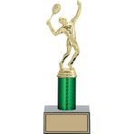 Odak Kupa - Figürlü Kupalar - Tenis Erkek Figürlü Kupalar Fg-006 C - 27 Cm