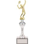 ODAK KUPA - Figürlü Kupalar - Tenis Erkek Figürlü Kupalar FG-030 C - 34 cm