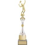 ODAK KUPA - Figürlü Kupalar - Tenis Erkek Figürlü Kupalar FG-032 A - 47 cm