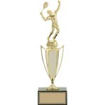 Odak Kupa - Figürlü Kupalar - Tenis Erkek Figürlü Kupalar Fg-039 B - 34 Cm