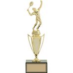 Odak Kupa - Figürlü Kupalar - Tenis Erkek Figürlü Kupalar Fg-039 C - 32 Cm