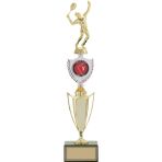 Odak Kupa - Figürlü Kupalar - Tenis Erkek Figürlü Kupalar Fg-042 B - 46 Cm