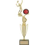 Odak Kupa - Figürlü Kupalar - Tenis Erkek Figürlü Kupalar Fg-043 A - 46 Cm