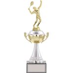 Odak Kupa - Figürlü Kupalar - Tenis Erkek Figürlü Kupalar Fg-046 A - 38 Cm