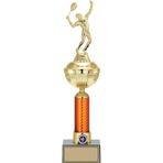 Odak Kupa - Figürlü Kupalar - Tenis Erkek Figürlü Kupalar Fg-055 B - 45 Cm