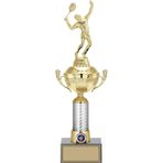 Odak Kupa - Figürlü Kupalar - Tenis Erkek Figürlü Kupalar Fg-058 C - 42 Cm