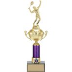 Odak Kupa - Figürlü Kupalar - Tenis Erkek Figürlü Kupalar Fg-060 C - 42 Cm