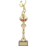 ODAK KUPA - Figürlü Kupalar - Tenis Erkek Figürlü Kupalar FG-064 B - 48 cm