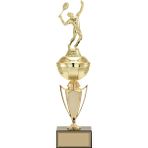 Odak Kupa - Figürlü Kupalar - Tenis Erkek Figürlü Kupalar Fg-067 C - 42 Cm