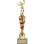 Odak Kupa - Figürlü Kupalar - Voleybol Kadın Figürlü Kupalar Fg-028 B - 45 Cm