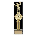 Odak Kupa - Figürlü Kupalar - Voleybol Kadın Figürlü Kupalar Fg-047 C - 39 Cm