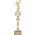 ODAK KUPA - Figürlü Kupalar - Voleybol Kadın Figürlü Kupalar FG-061 B - 48 cm
