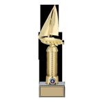 Odak Kupa - Figürlü Kupalar - Yelken Figürlü Kupalar Fg-008 B - 34 Cm