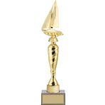 ODAK KUPA - Figürlü Kupalar - Yelken Figürlü Kupalar FG-027 C - 42 cm