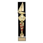 Odak Kupa - Figürlü Kupalar - Yelken Figürlü Kupalar Fg-077 C - 52 Cm