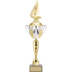 ODAK KUPA - Figürlü Kupalar - Yelken Figürlü Kupalar FG-088 C - 57 cm