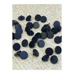 ODDA TASARIM ATÖLYESİ 30 Adet 11 mm Siyah Metal Düğme – Hobi, DIY, Örgü, Triko ve Gömlek İçin Küçük Boy Düğme