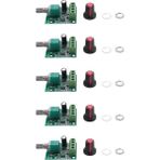 Oddities 5pc Dc 1.8V 3V 5V 6V 12V 2A Pwm Motor Hız Kontrol Cihazı Düşük Voltajlı Motor Hız Kontrol Cihazı Ayarlanabilir Sürücü Modülü 1803BK (Yurt Dışından)