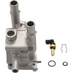 Oddities Alüminyum Termostat Muhafazası Kapağı 96984103 96817255 Chevrolet Chevy Için Cruze Aveo Orlando Için Opel Astra Zafira Signum Moka (Yurt Dışından) - Siyah