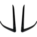 Oddities Araba Ön Tampon Splitter Spoiler Trim Kapakları Sis Farları Kaş Rüzgar Bıçak Tesla Model 3 2017-2023 Için Parlak Siyah (Yurt Dışından)