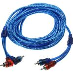 Oddities M 2 Rca 2 Rca Fiş Araba Stereo Ses Bakır Kablo Sistemi Amplifikatör Örgülü (Yurt Dışından)