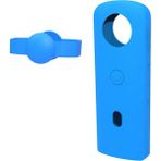 Oddities Puluz Ricoh Theta Sc2 360 Panoramik Kamera Için Lens Kapağı ile Silikon Kılıf Düşmeye Karşı Koruyucu Kamera Aksesuarları Mavi (Yurt Dışından)