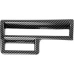 Oddities Toyota Sienna XL40 2021 2022 Karbon Fiber Araba Far Ayar Anahtarı Paneli Kapağı Trim Çerçeve Sticker Aksesuarları (Yurt Dışından) - Siyah