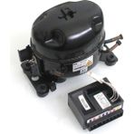 Oddity Araç Içi Buzdolabı Kompresörü 12V 24V QDZY35D R600A Karavan Tekne Kamyon Mini Buzdolabı Soğutma Kompresör Seti Kontrol Modülü Dahil - 1 Serisi