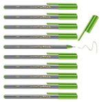 Odea 0,3 mm Uçlu Açık Yeşil Fineliner Kalem Seti - 10 Adet - 41 Delft Blue