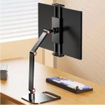 Odea 12-16 Inç Tablet ve Telefon Için Metal 360° Döner Tutucu Stand
