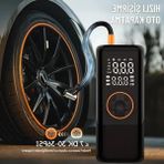 Odea 150 Psı Hava Kompresörü, 4500 Mah Taşınabilir Araç Lastik Pompası