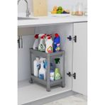 Odea 2 Katlı Tekerlekli Düzenleyici Raf - Mutfak ve Banyo Için
