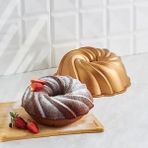 Odea 24 cm Döküm Kek Kalıbı, Gold Renk