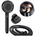 Odea 5 Fonksiyonlu Duş Başlığı - Turbo Pervaneli, 150 cm Hortum ile