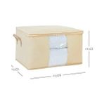 Odea 60X43X35 cm Büyük Boy Pvc Pencereli Balıksırtı Hurç