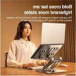 Odea Ayarlanabilir Yükseklik ve Açılı Alüminyum Laptop Standı
