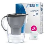 Odea Brıta Marella Xl 3x Maxtra Pro All-In-1 Filtreli Sürahi Paketi Pro - Grafit (3.5 Lt)