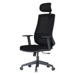 Odea Ergonomik Fileli Ofis Çalışma Koltuğu, Ayarlanabilir Başlık ve Bel Desteği