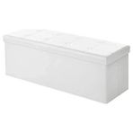 Odea Katlanabilir Saklama Kutusu, 120 Litre, Beyaz