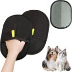 Odea Kedi Köpek Tüy Toplayıcı Çift Taraflı Statik Temizlik Eldiveni | Giysi, Halı, Koltuk ve Mobilya Için Tüy Temizleme Eldiveni | Dayanıklı, Ergonomik, Kolay Kullanım (Standart, Adet, 1)